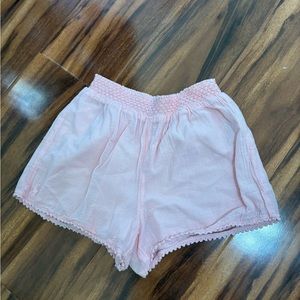 Ralph Lauren girls pink shorts size medium
